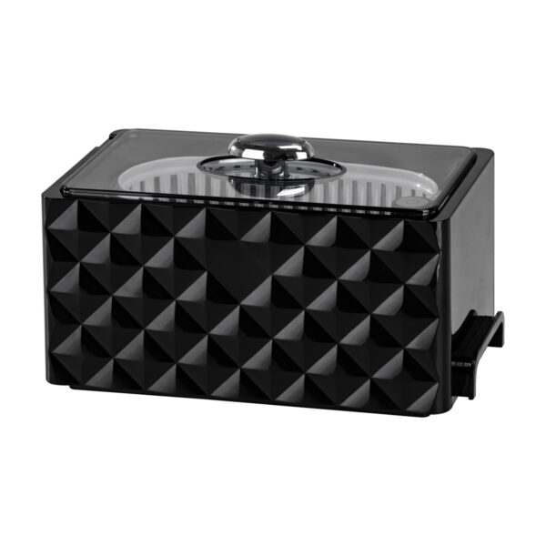 Aparat de curățat cu ultrasunete AD-3000, 0,45 l, 35 W, cuvă inox, negru