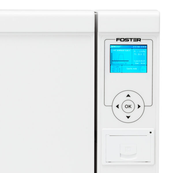 Autoclav Fomos Foster 8 l clasa B, alb, alb, imaginea 4