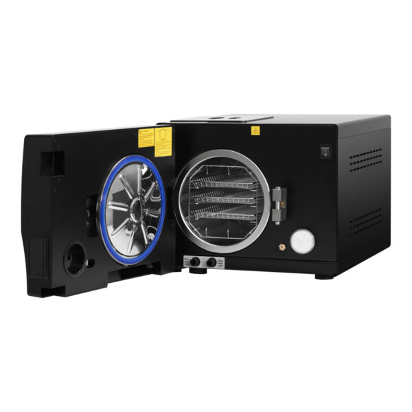 Autoclav Lafomed Standard Line LFSS08AA LED, 8 l, clasa B, cu imprimantă, negru, imaginea 3