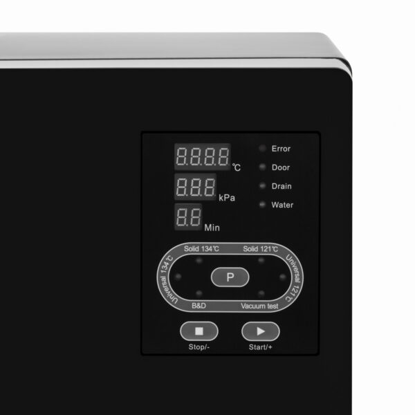 Autoclav Lafomed Standard Line LFSS12AA LED, 12 l, clasa B, cu imprimantă, negru, imaginea 4
