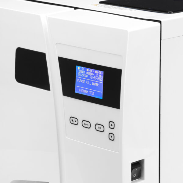 Autoclav clasa B Lafomed Premium Line LFSS23AA LCD cu imprimantă, 23 l, imaginea 5