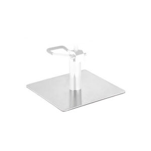 Bază scaun coafor pătrată L009 din inox, imaginea 1