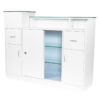 Birou recepție salon Gabbiano Q-0333 cu dulapuri și sertare, imaginea 5
