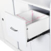 Birou recepție salon Gabbiano Q-0333 cu dulapuri și sertare, imaginea 7