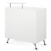 Birou recepție salon Gabbiano Q-0833, compact, cu dulap și rafturi, imaginea 1