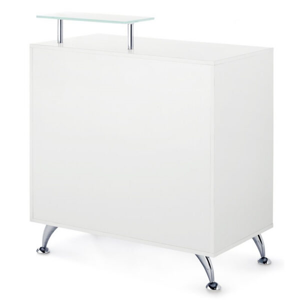 Birou recepție salon Gabbiano Q-0833, compact, cu dulap și rafturi, imaginea 1