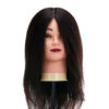Cap manechin coafură Gabbiano WZ1, păr natural 30 cm, culoare 1H (negru), imaginea 1