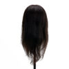 Cap manechin coafură Gabbiano WZ1, păr natural 30 cm, culoare 1H (negru), imaginea 4