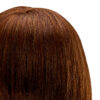 Cap manechin coafură Gabbiano WZ1, păr natural 30 cm, culoare 4H (maro), imaginea 5