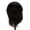 Cap manechin coafură Gabbiano WZ3, păr natural 20 cm, culoare 1H (negru), imaginea 3