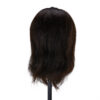 Cap manechin Gabbiano WZ4 cu barbă, păr natural 22 cm+20 cm, 1H (negru), imaginea 3