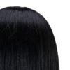 Cap manechin Gabbiano WZ4 cu barbă, păr sintetic 22 cm+20 cm, 1H (negru), imaginea 5