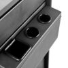 Cărucior coafor Gabbiano 100C cu două obloane cu cheie, negru, negru, imaginea 4 Cărucior coafor Gabbiano 100C cu două obloane cu cheie, negru, negru, imaginea 4