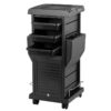 Cărucior coafor Gabbiano 100C cu două obloane cu cheie, negru, negru, imaginea 7 Cărucior coafor Gabbiano 100C cu două obloane cu cheie, negru, negru, imaginea 7