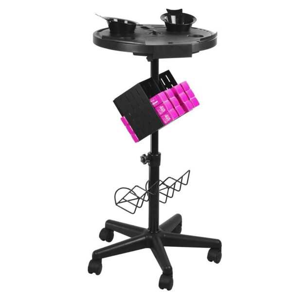Cărucior coafor Gabbiano 188 cu timer integrat, negru, negru, imaginea 2
