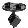 Cărucior coafor Gabbiano 188 cu timer integrat, negru, negru, imaginea 3