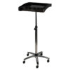 Cărucior coafor Gabbiano 265 pe roți, compact, negru, negru, imaginea 1