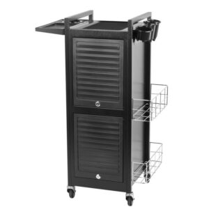 Cărucior coafor Gabbiano Deluxe 401 din oțel, cu uși cu fermoar, imaginea 1 Cărucior coafor Gabbiano Deluxe 401 din oțel, cu uși cu fermoar, imaginea 1