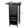 Cărucior coafor Gabbiano Deluxe 401 din oțel, cu uși cu fermoar, imaginea 3