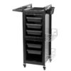 Cărucior coafor Gabbiano Deluxe 401 din oțel, cu uși cu fermoar, imaginea 4