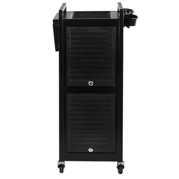 Cărucior coafor Gabbiano Deluxe 401 din oțel, cu uși cu fermoar, imaginea 6