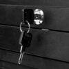 Cărucior coafor Gabbiano Deluxe 401 din oțel, cu uși cu fermoar, imaginea 10