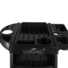 Cărucior coafor Gabbiano FX11-2 din ABS cu cadru de oțel, negru, negru, imaginea 5