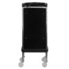 Cărucior coafor Gabbiano FX11-B din ABS cu cadru de oțel, negru, negru, imaginea 4