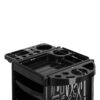 Cărucior coafor Gabbiano X11-9 Graphics din ABS cu cadru de oțel, negru, imaginea 6