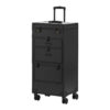 Cărucior coafor mobil Gabbiano V21 pe roți, negru, negru, imaginea 2 Cărucior coafor mobil Gabbiano V21 pe roți, negru, negru, imaginea 2