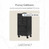 Cărucior coafor mobil Gabbiano V21 pe roți, negru, negru, imaginea 10 Cărucior coafor mobil Gabbiano V21 pe roți, negru, negru, imaginea 10