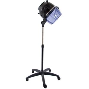 Cască uscare păr Gabbiano LI-202S pe stativ, două viteze, negru, negru, imaginea 1 Cască uscare păr Gabbiano LI-202S pe stativ, două viteze, negru, negru, imaginea 1