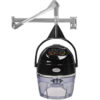 Cască uscare păr suspendată Gabbiano DII-301W, 2 trepte, 950 W, neagră, negru, imaginea 1