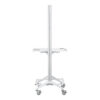 Consolă coafor cu oglindă Gabbiano MI-03, pe două părți, albă, imaginea 4 Consolă coafor cu oglindă Gabbiano MI-03, pe două părți, albă, imaginea 4