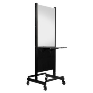 Consolă coafor mobilă Gabbiano RA-006 cu două oglinzi, pe roți, imaginea 1