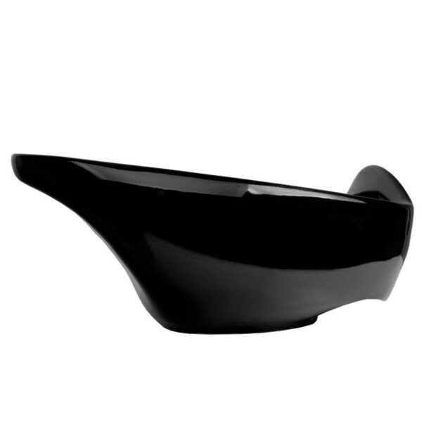 Cuvă ceramică pentru spălător coafor Gabbiano, negru, imaginea 3