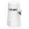 Distilator apă Lafomed LF-Z500, 4 litri, cu oprire automată, alb, imaginea 8