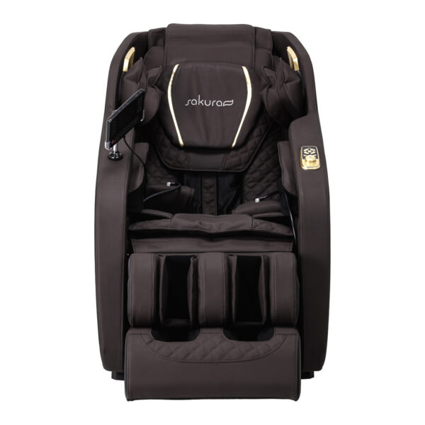 Fotoliu masaj Sakura Classic 306A compact, zero gravity, lemn și piele, lemn și piele, imaginea 5