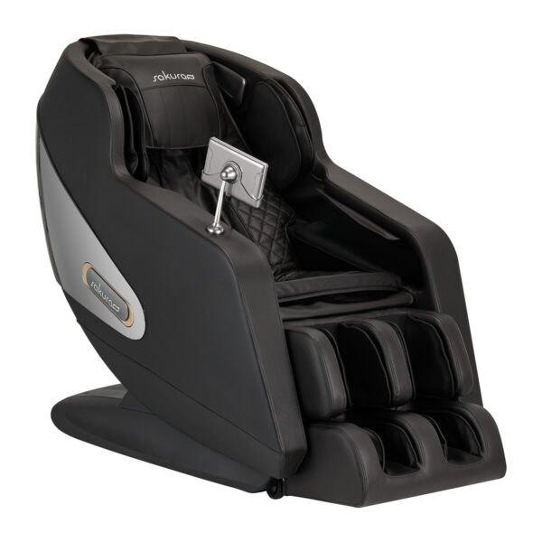 Fotoliu masaj Sakura Comfort Plus 806 zero gravity, cu detectarea corpului, negru