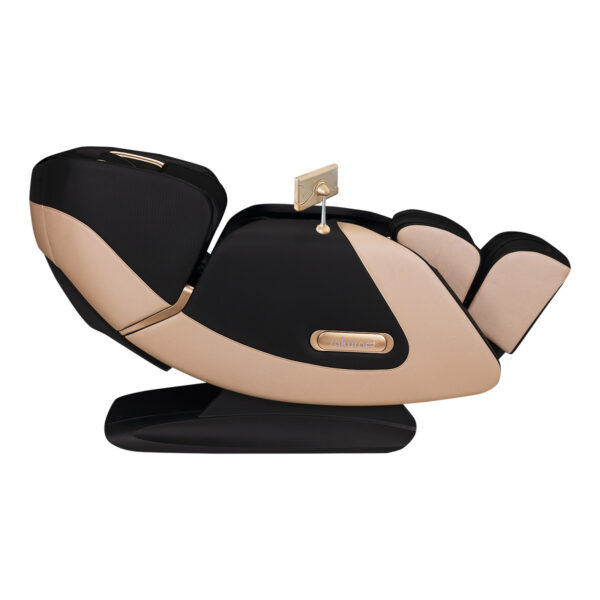 Fotoliu de masaj Sakura Luxury 808, negru cu bej, traseu de masaj 100 cm, negru cu bej, imaginea 5