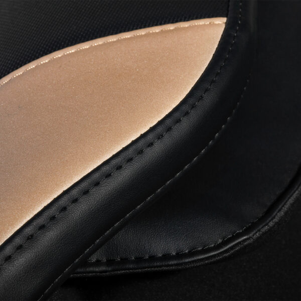 Fotoliu de masaj Sakura Luxury 808, negru cu bej, traseu de masaj 100 cm, negru cu bej, imaginea 9