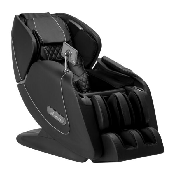 Fotoliu masaj Sakura Luxury 808 cu scanare corporală, negru