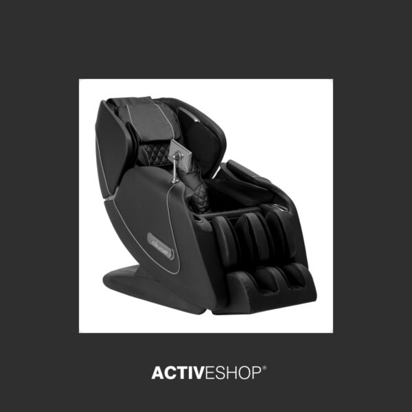 Fotoliu masaj Sakura Luxury 808 cu scanare corporală, negru, imaginea 10