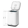 Încălzitor prosoape Elegante E3 20 l, 450 W, cu temporizator, imaginea 8