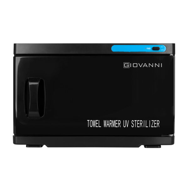 Încălzitor prosoape cu sterilizator UV-C, 16 l, negru, imaginea 2