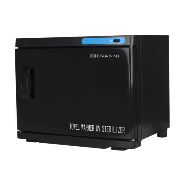 Încălzitor prosoape cu sterilizator UV-C, 23 l, negru