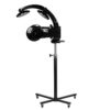 Infrazon coafor Gabbiano 868-1 pe stativ, 5 capete și 5 ventilatoare, negru, negru, imaginea 2