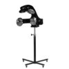 Infrazon coafor Gabbiano 868-1 pe stativ, 5 capete și 5 ventilatoare, negru, negru, imaginea 4