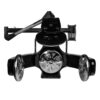 Infrazon coafor Gabbiano 868A suspendat, 5 capete, negru, negru, imaginea 1