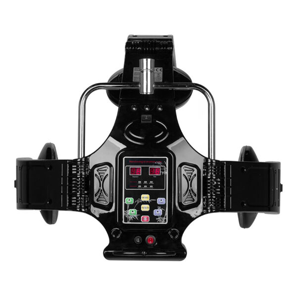 Infrazon coafor Gabbiano 868A suspendat, 5 capete, negru, negru, imaginea 4